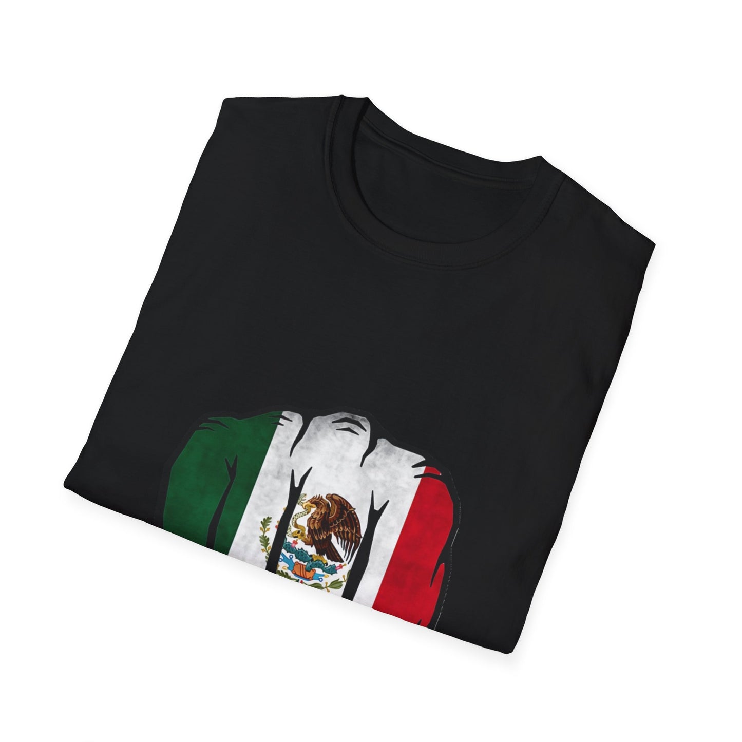 Mexican Pride Unisex T-Shirt with Fist Design