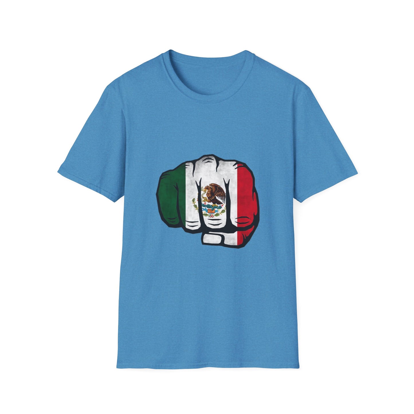 Mexican Pride Unisex T-Shirt with Fist Design