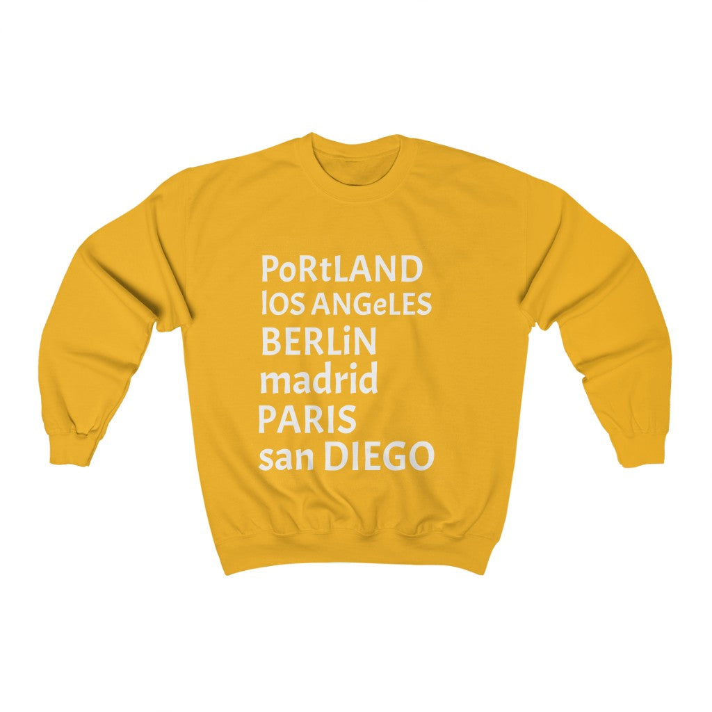 My City-Crewneck Sweatshirt