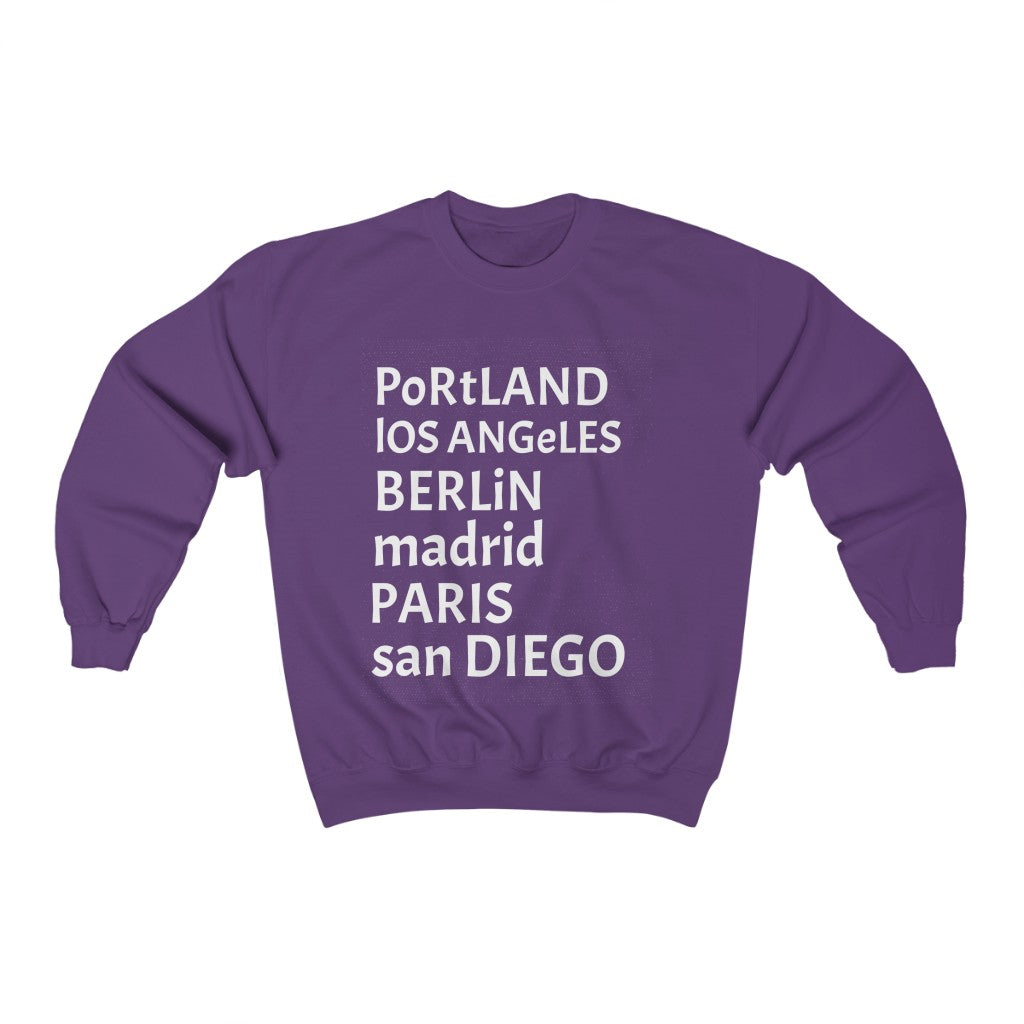 My City-Crewneck Sweatshirt