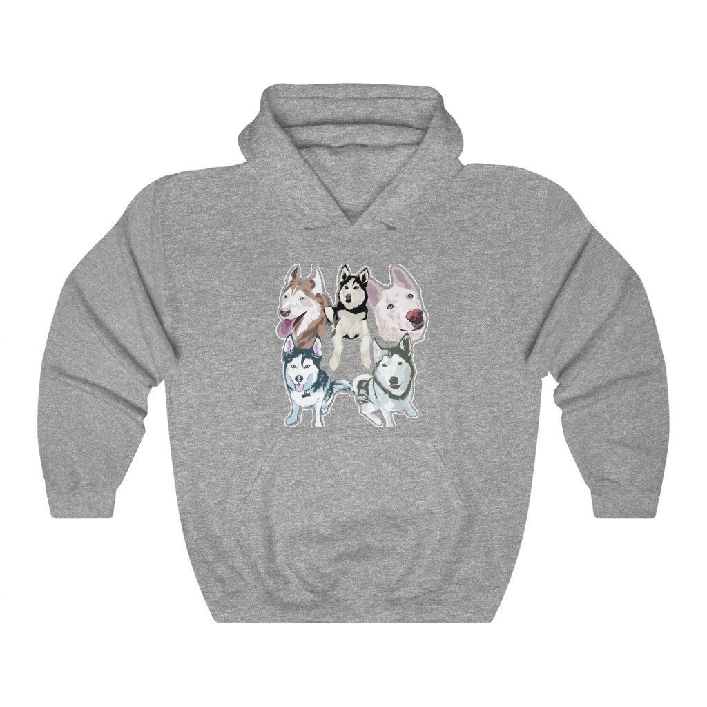 Huskies Hooded Sweatshirt
