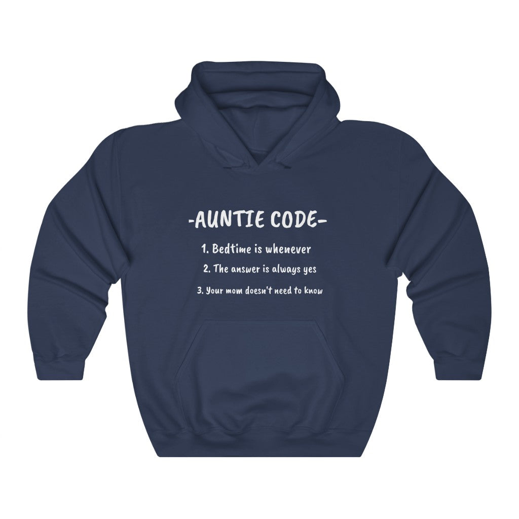 Auntie Code-Hooded Sweatshirt