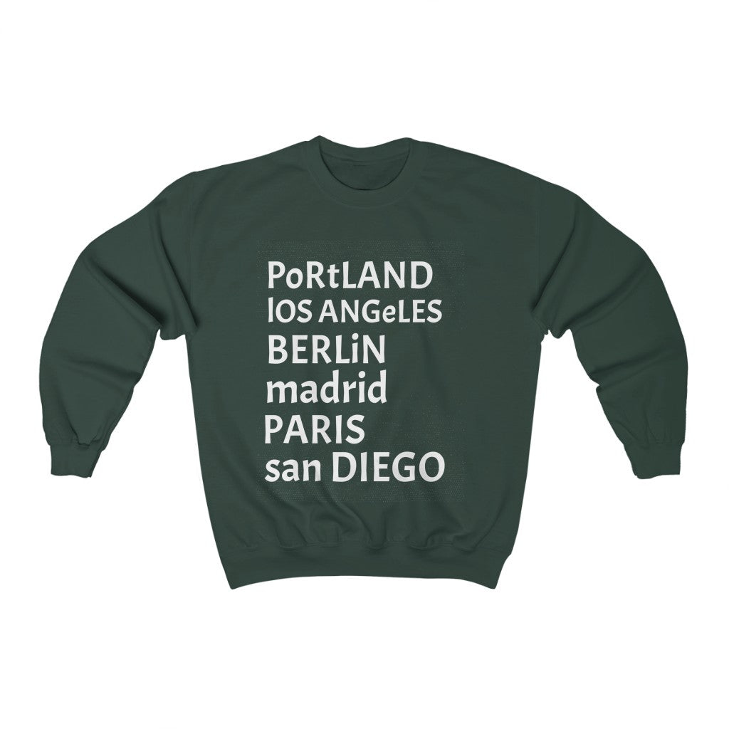 My City-Crewneck Sweatshirt