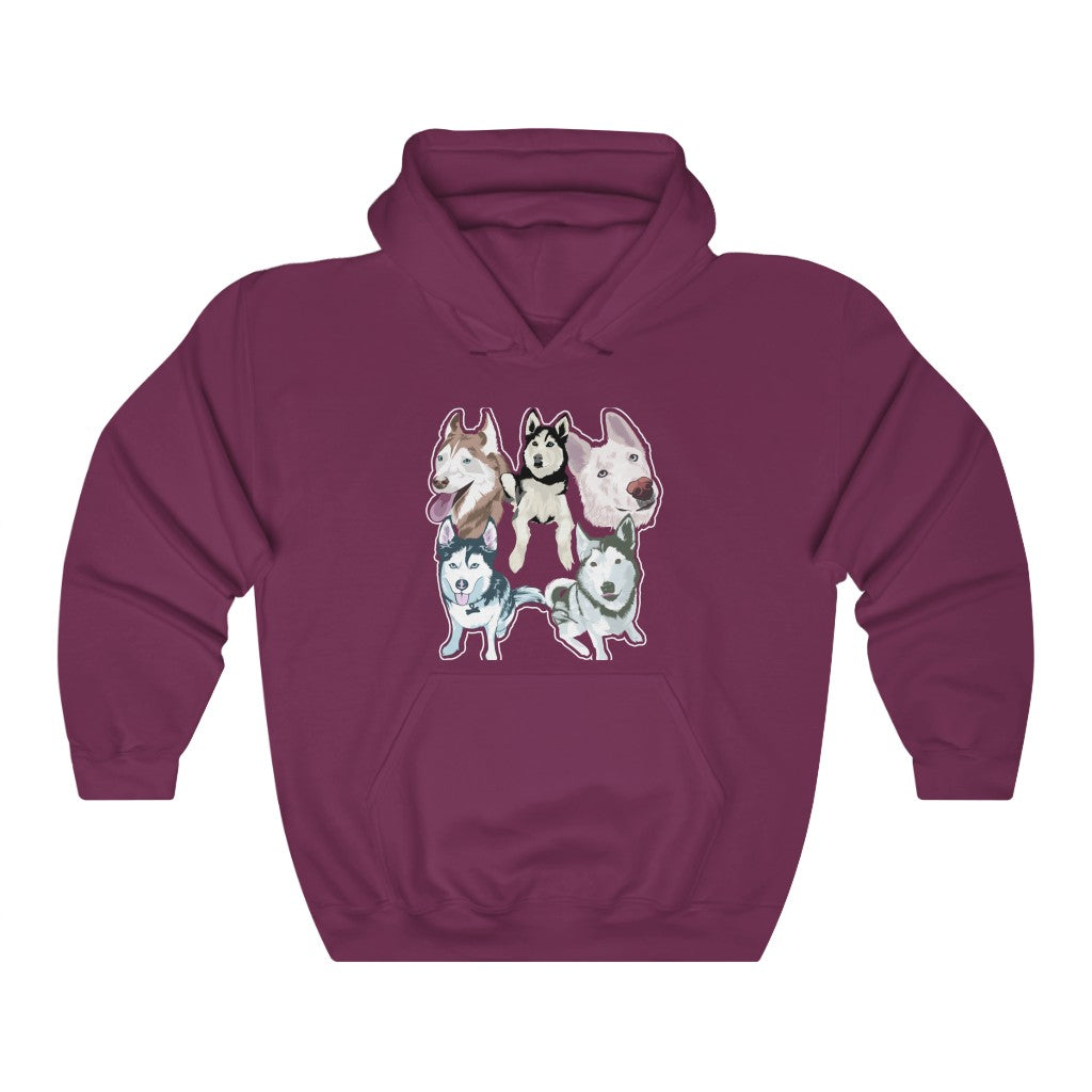 Huskies Hooded Sweatshirt