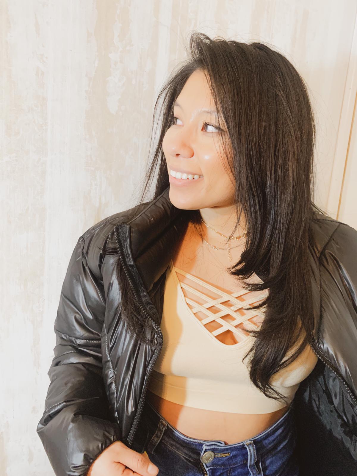 V-LATTICE BRALETTE
