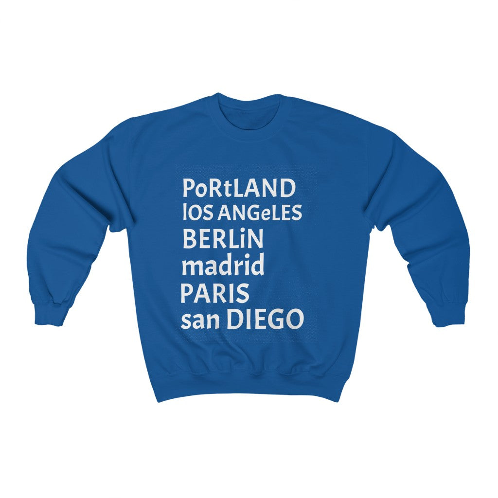 My City-Crewneck Sweatshirt
