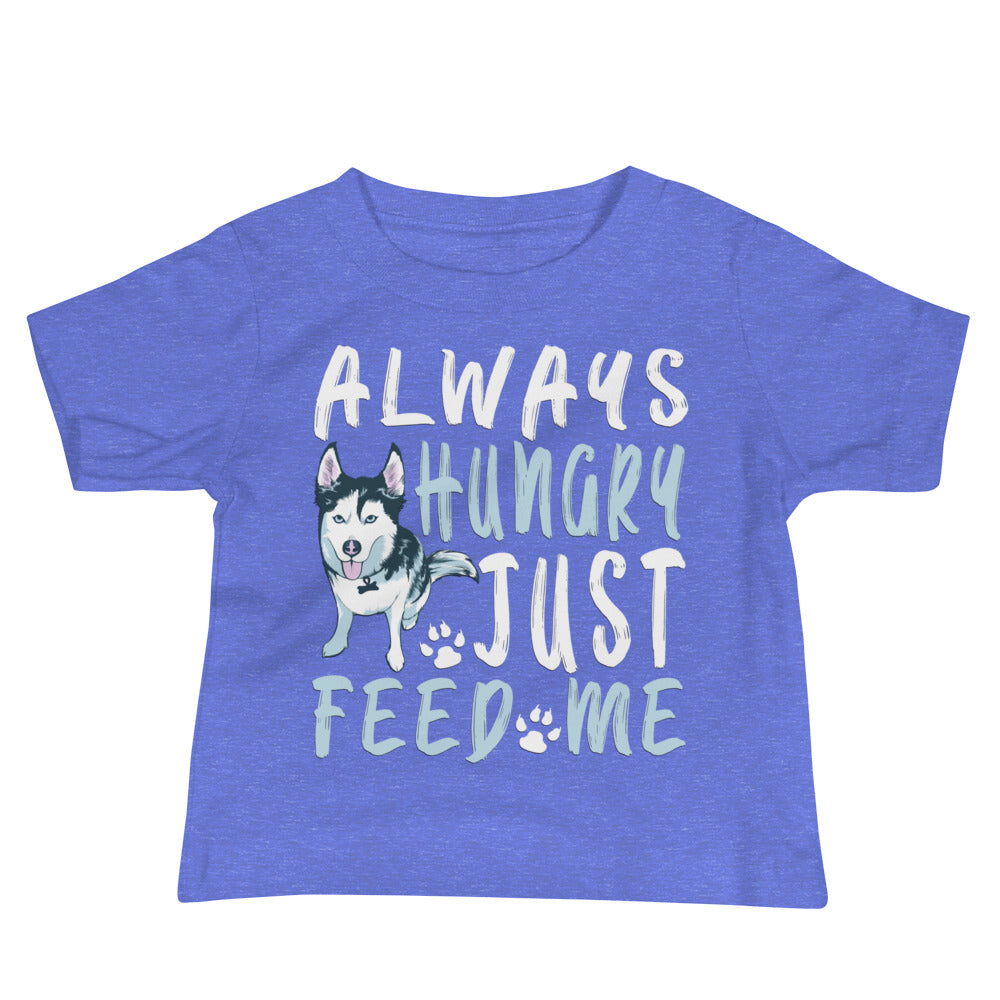 Baby Jersey Short Sleeve Tee- Always Hungry