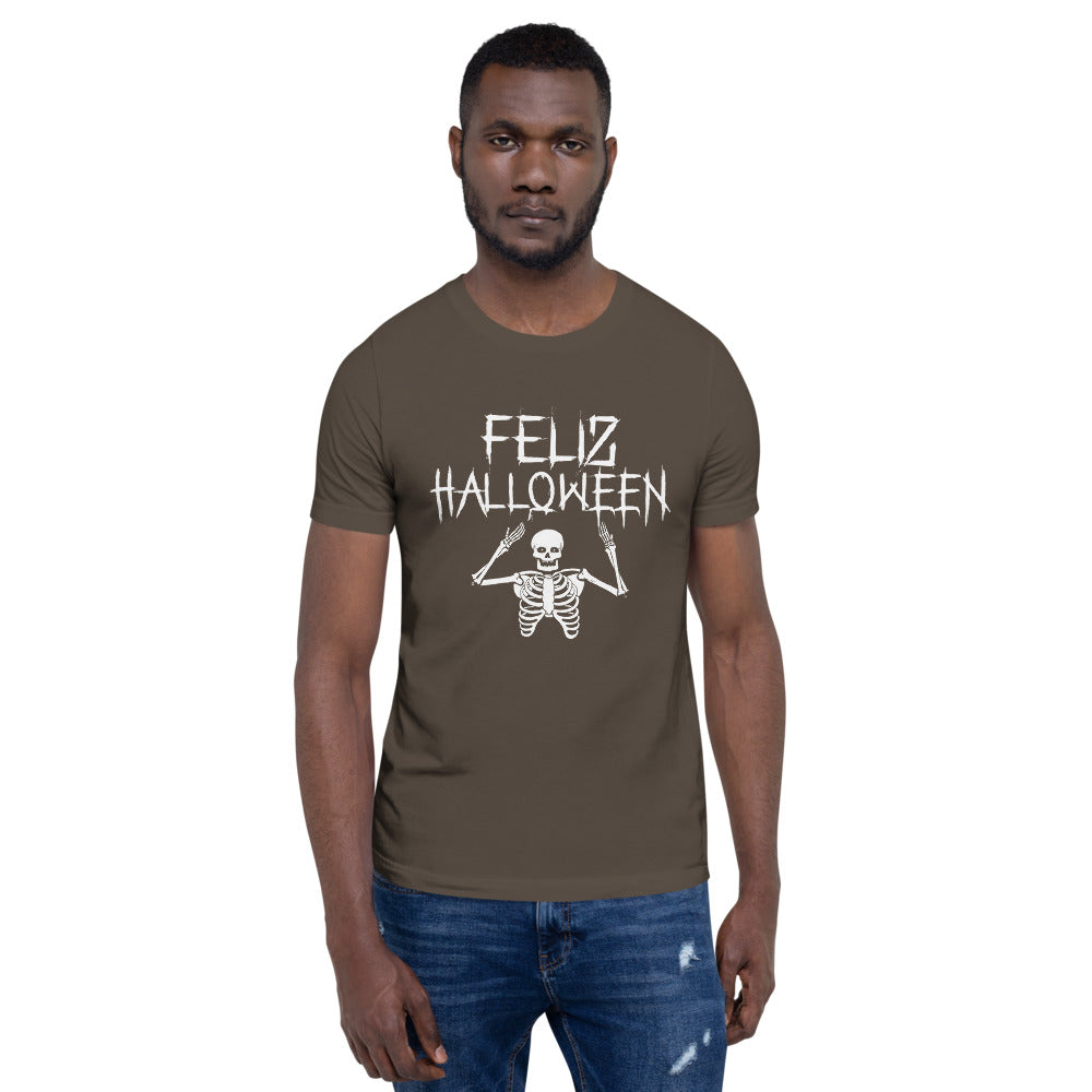 Feliz Halloween Short-Sleeve Unisex T-Shirt