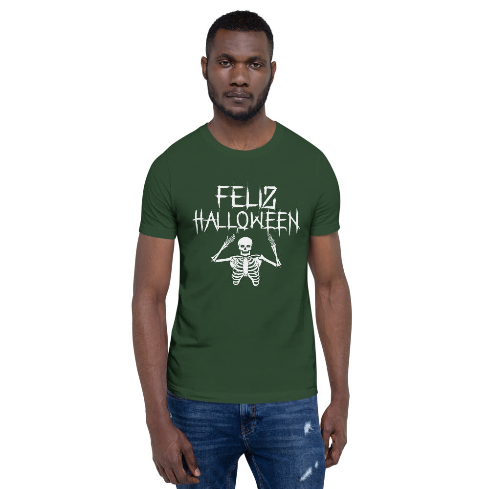 Feliz Halloween Short-Sleeve Unisex T-Shirt