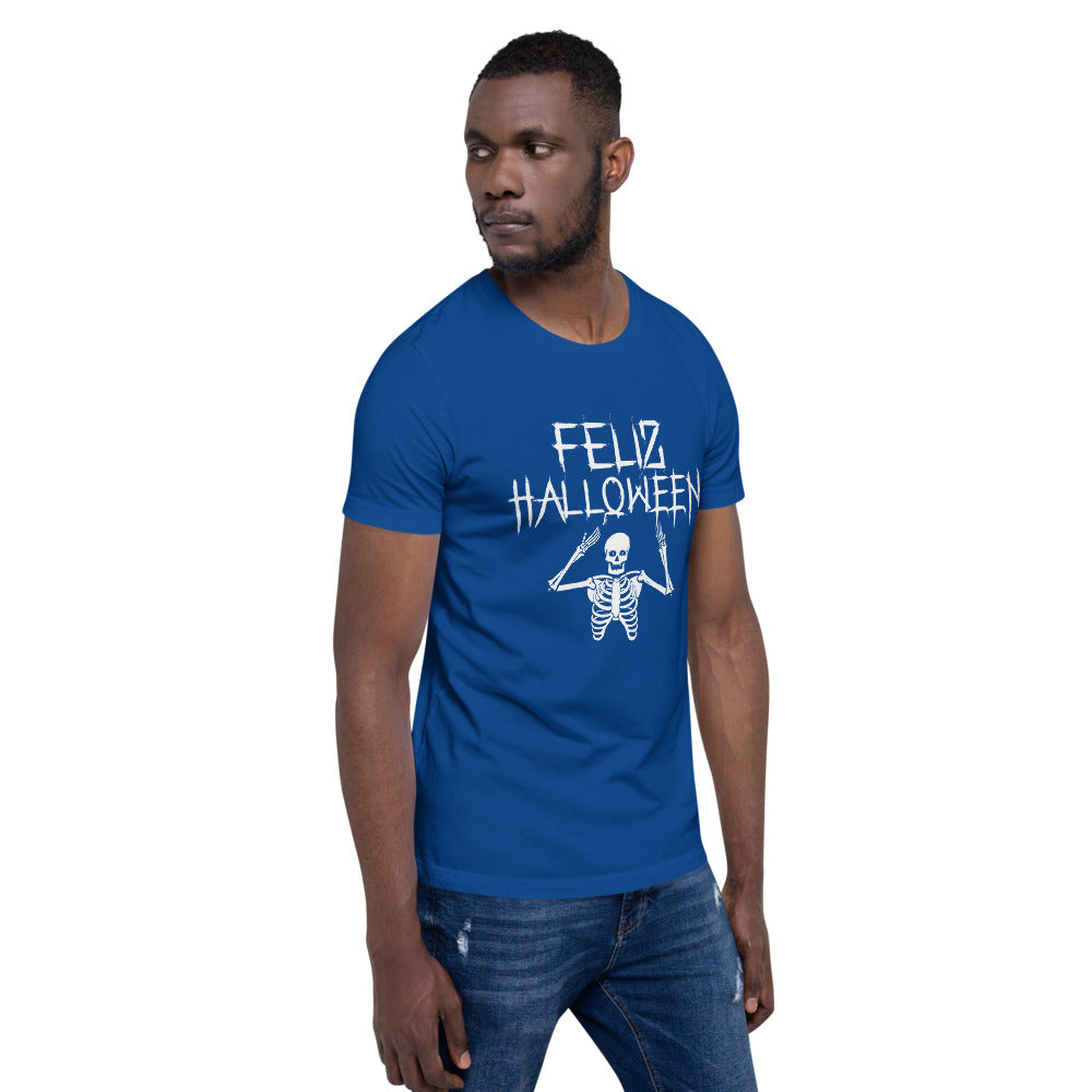 Feliz Halloween Short-Sleeve Unisex T-Shirt
