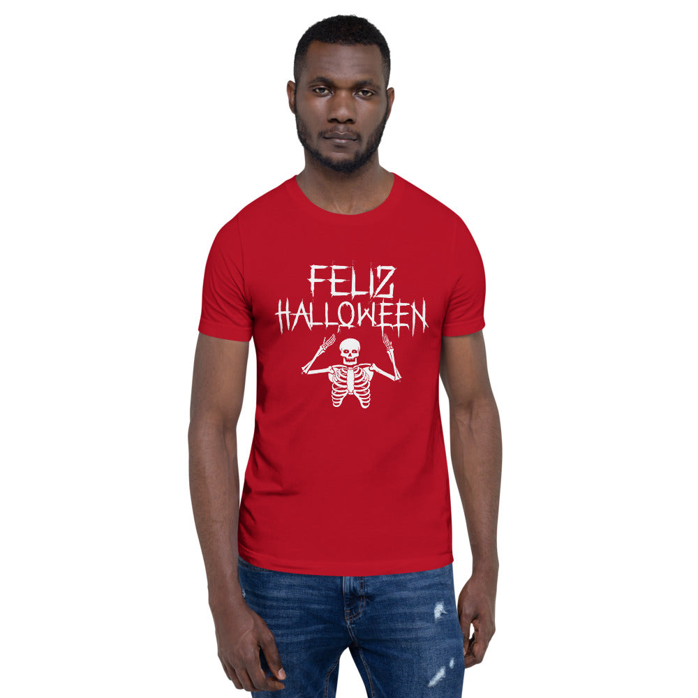 Feliz Halloween Short-Sleeve Unisex T-Shirt