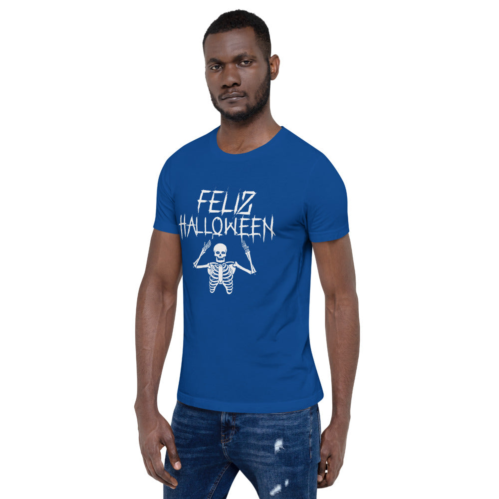 Feliz Halloween Short-Sleeve Unisex T-Shirt