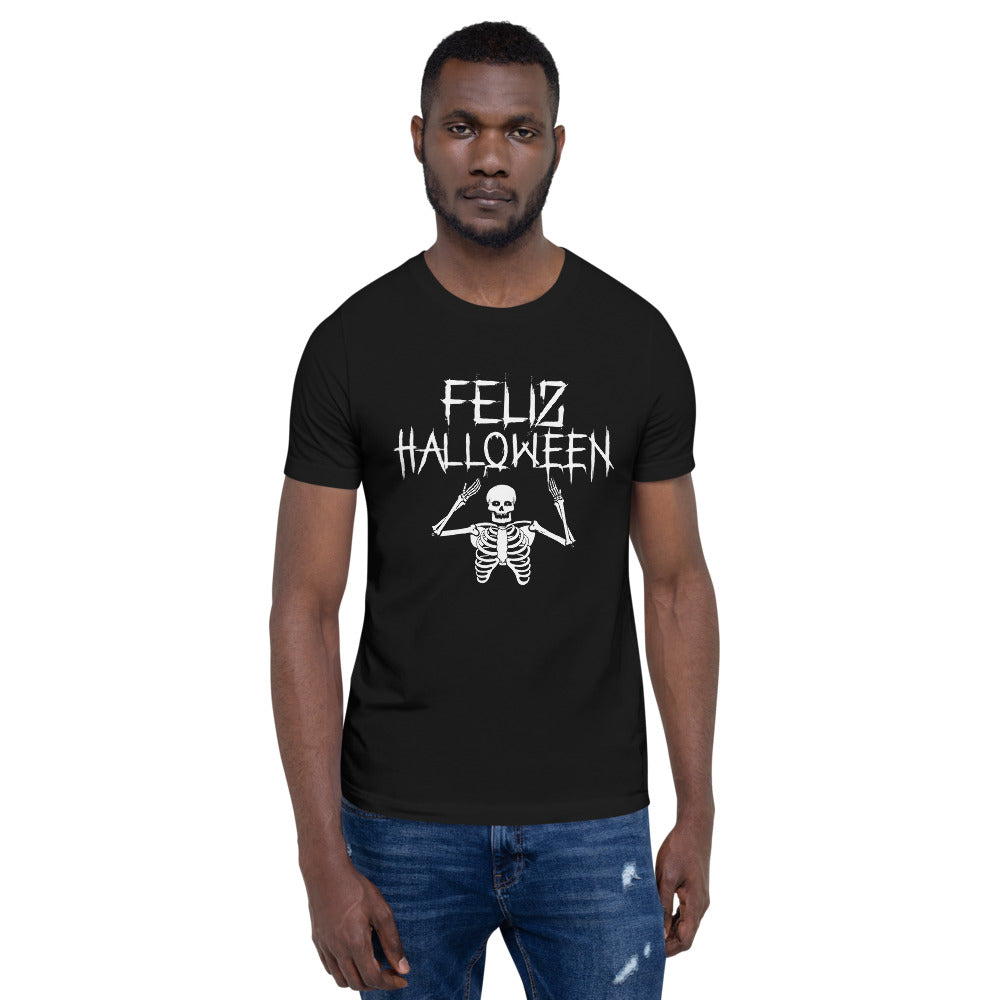 Feliz Halloween Short-Sleeve Unisex T-Shirt