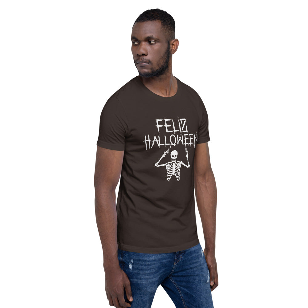 Feliz Halloween Short-Sleeve Unisex T-Shirt