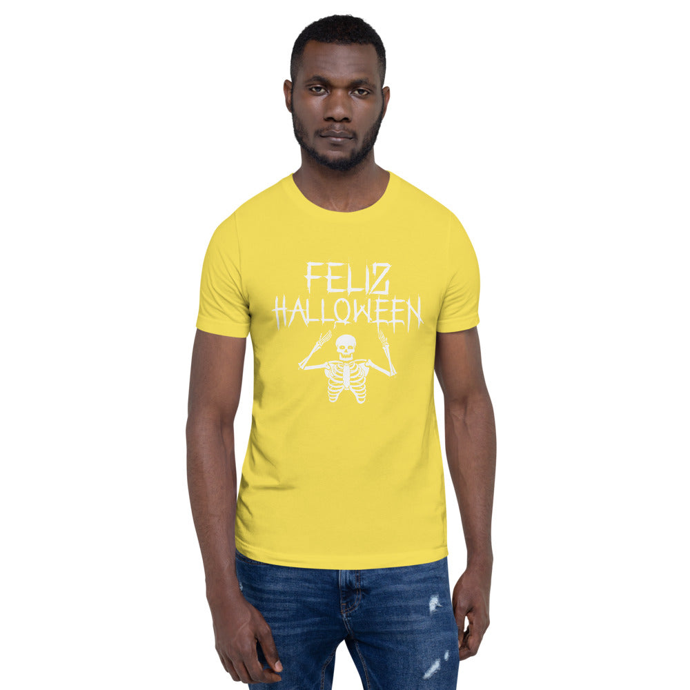 Feliz Halloween Short-Sleeve Unisex T-Shirt