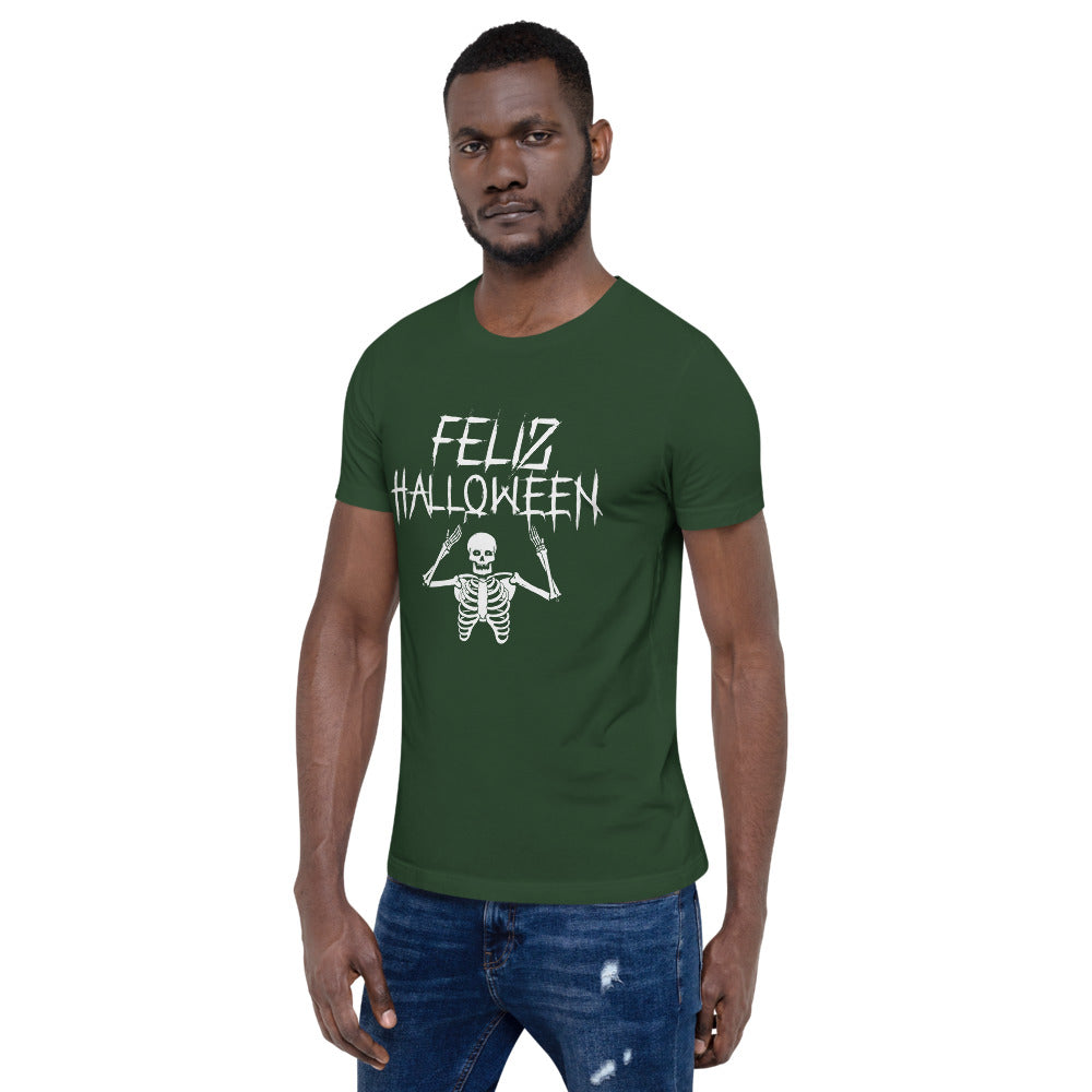 Feliz Halloween Short-Sleeve Unisex T-Shirt