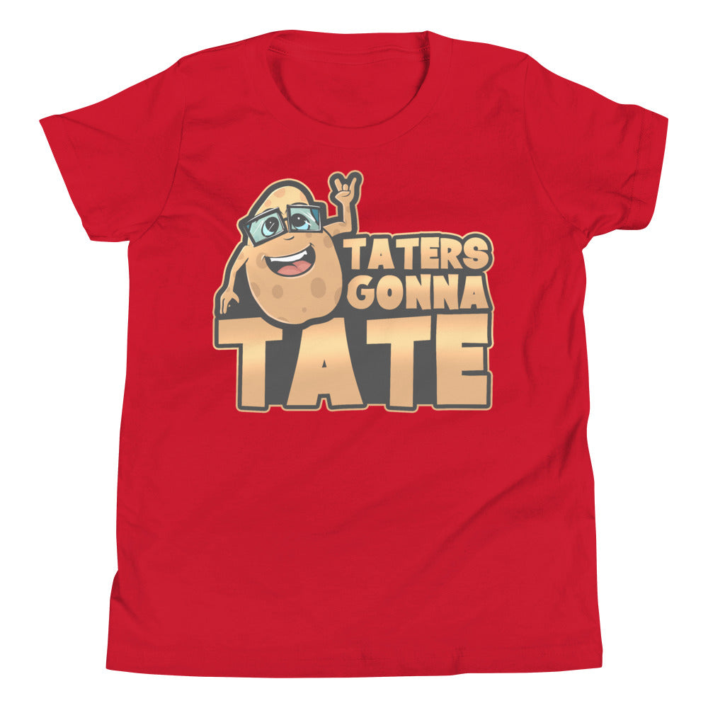 Taters Gonna Tate-Youth Short Sleeve T-Shirt