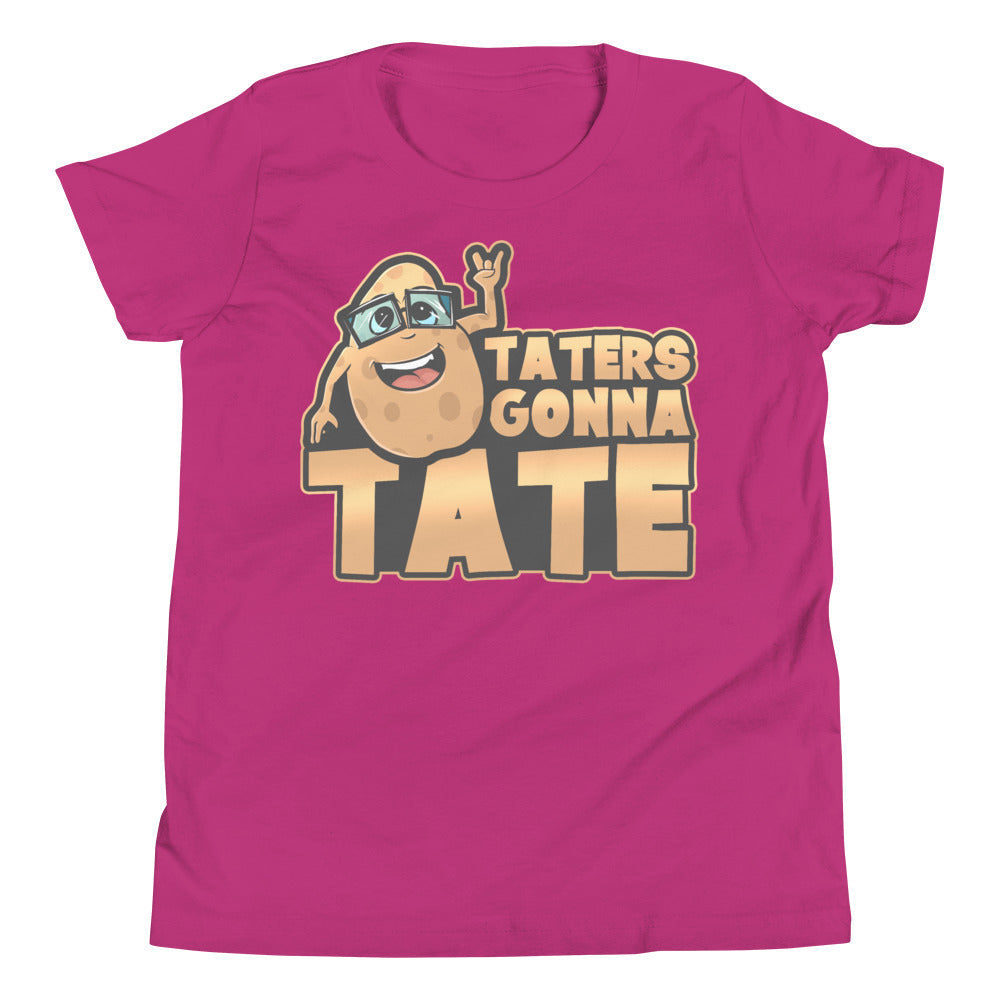 Taters Gonna Tate-Youth Short Sleeve T-Shirt