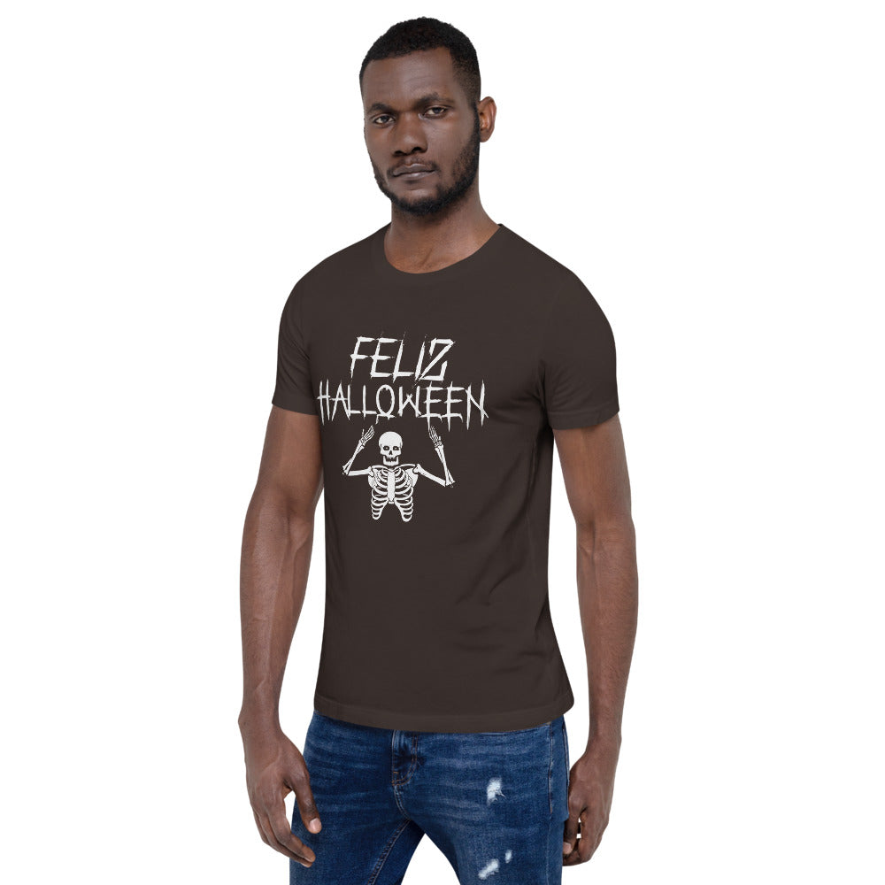 Feliz Halloween Short-Sleeve Unisex T-Shirt