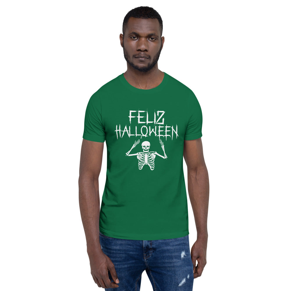 Feliz Halloween Short-Sleeve Unisex T-Shirt