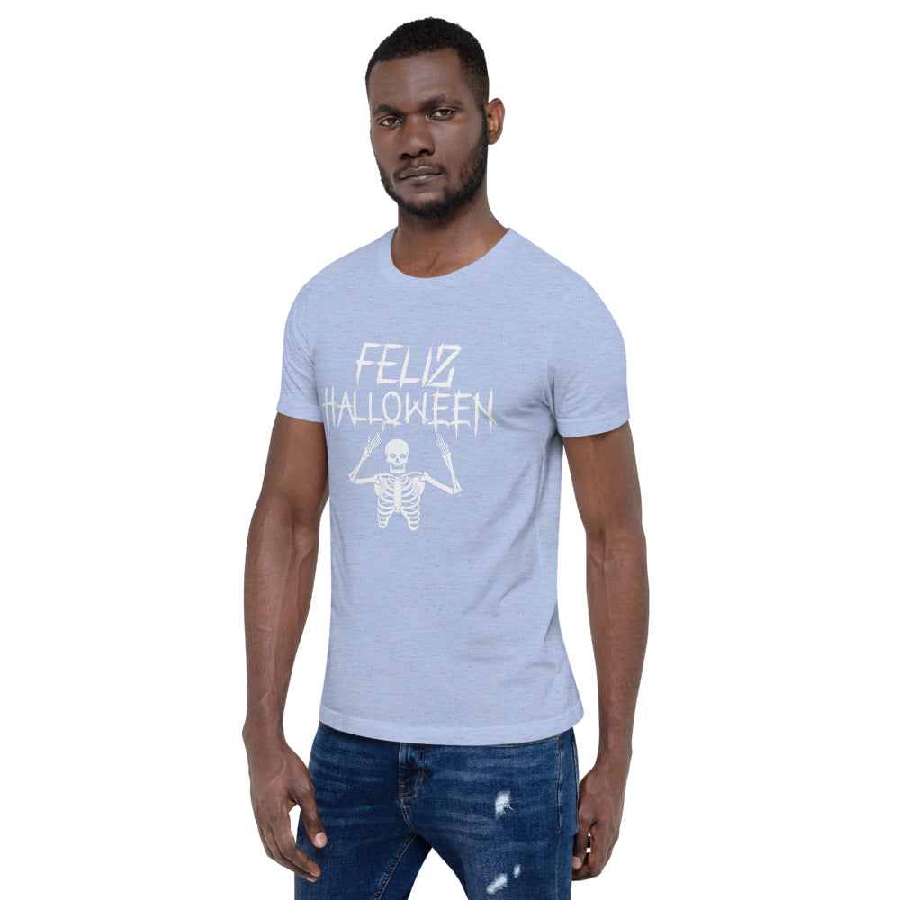 Feliz Halloween Short-Sleeve Unisex T-Shirt
