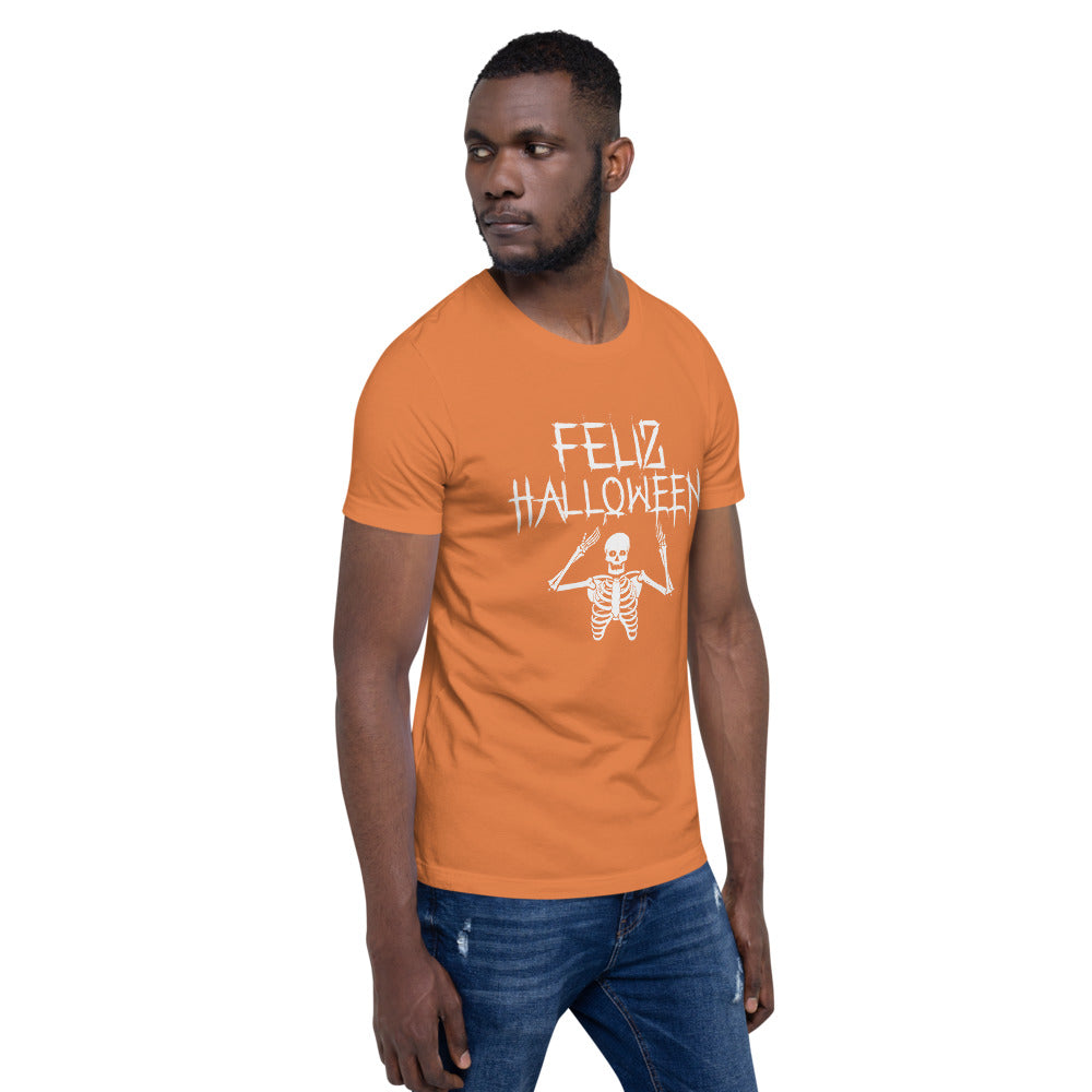 Feliz Halloween Short-Sleeve Unisex T-Shirt