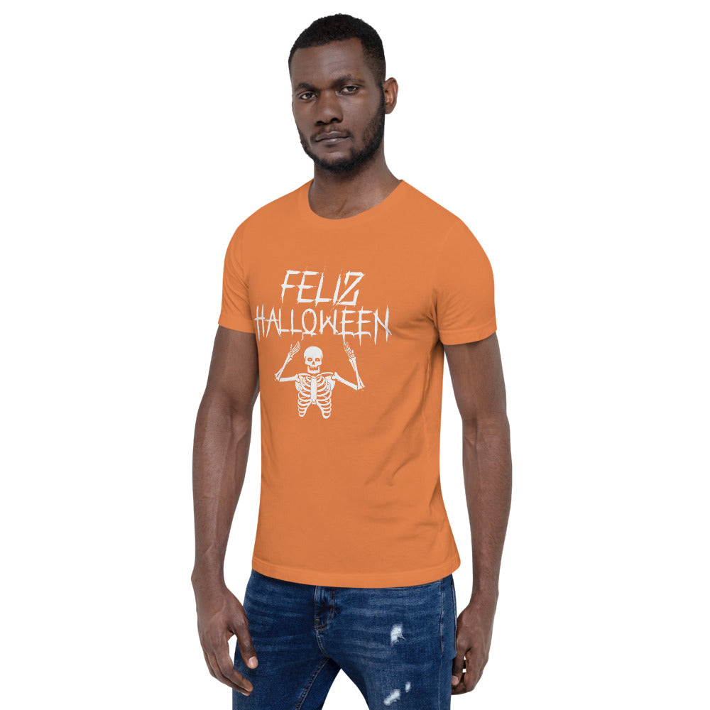 Feliz Halloween Short-Sleeve Unisex T-Shirt