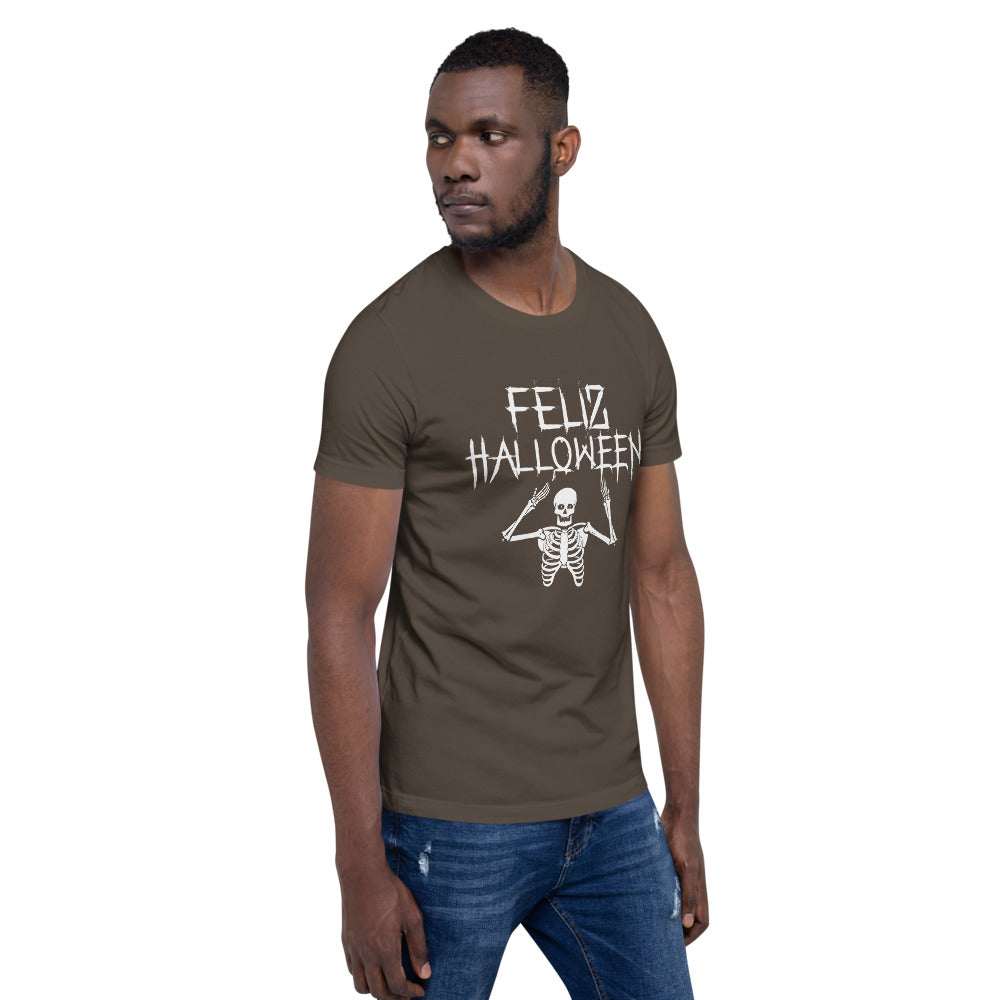 Feliz Halloween Short-Sleeve Unisex T-Shirt