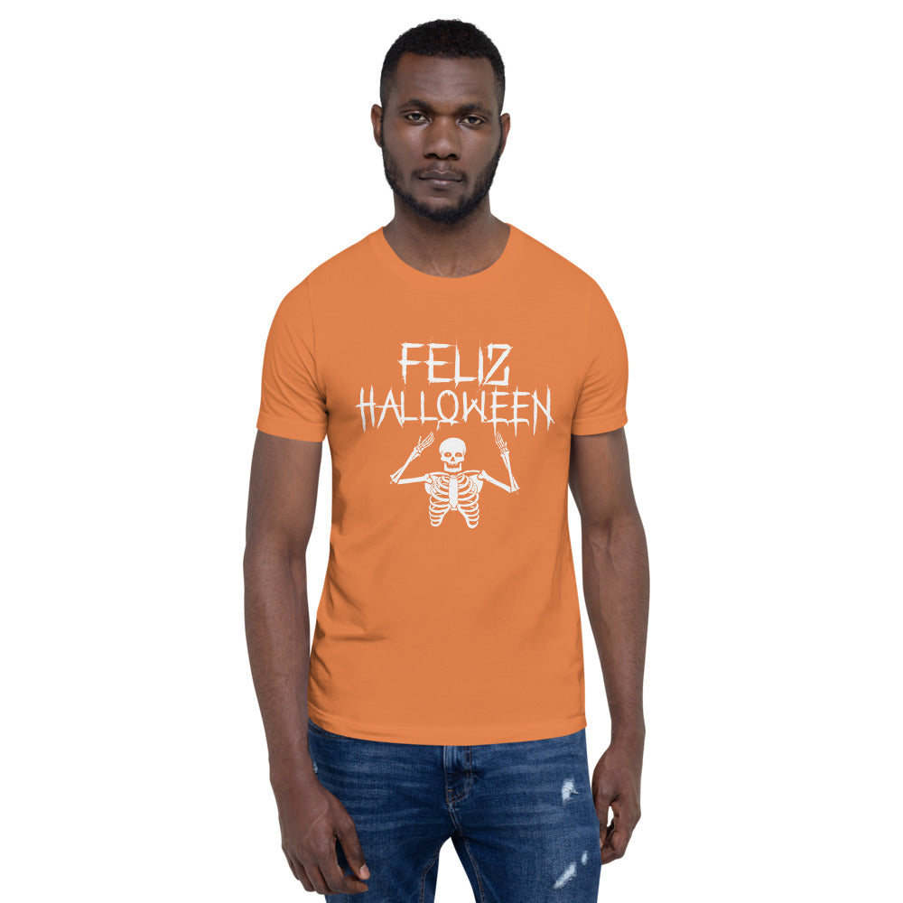 Feliz Halloween Short-Sleeve Unisex T-Shirt