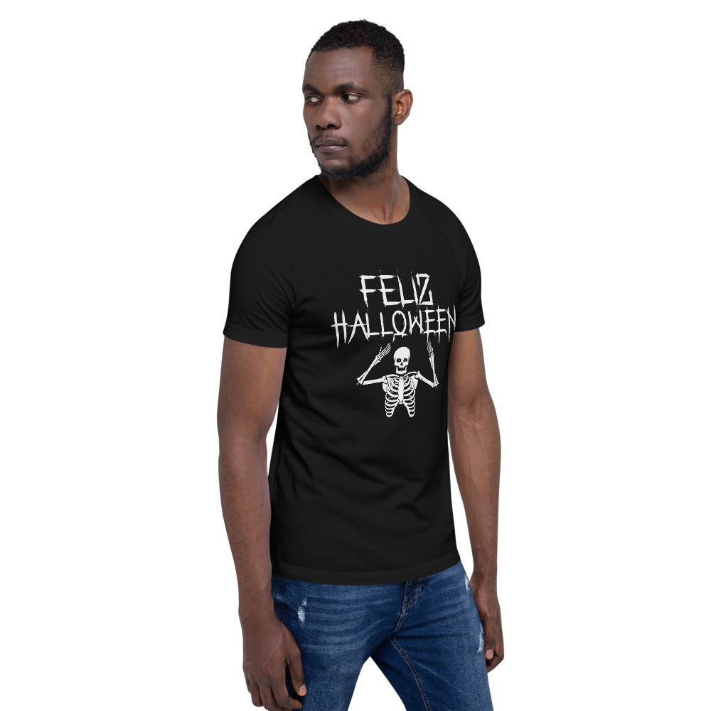 Feliz Halloween Short-Sleeve Unisex T-Shirt