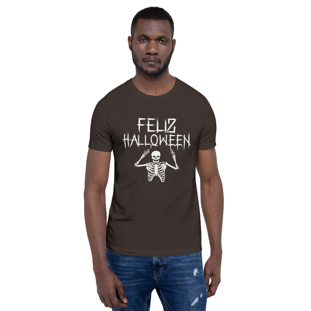 Feliz Halloween Short-Sleeve Unisex T-Shirt
