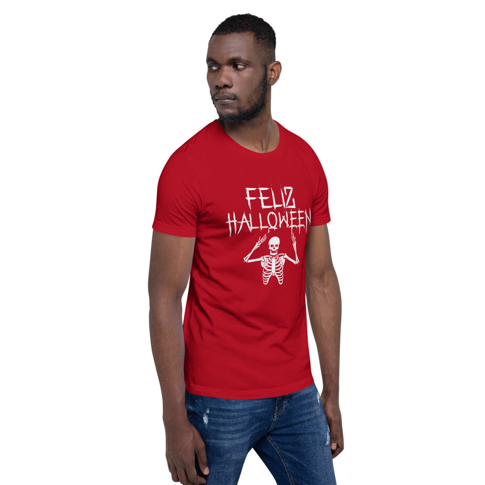 Feliz Halloween Short-Sleeve Unisex T-Shirt