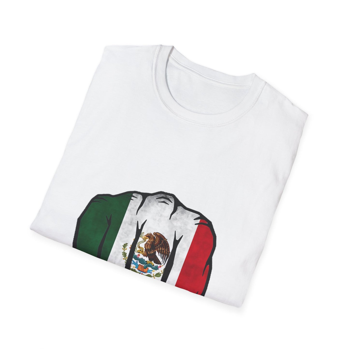 Mexican Pride Unisex T-Shirt with Fist Design