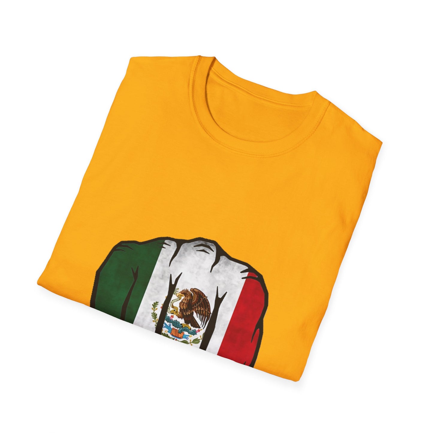 Mexican Pride Unisex T-Shirt with Fist Design