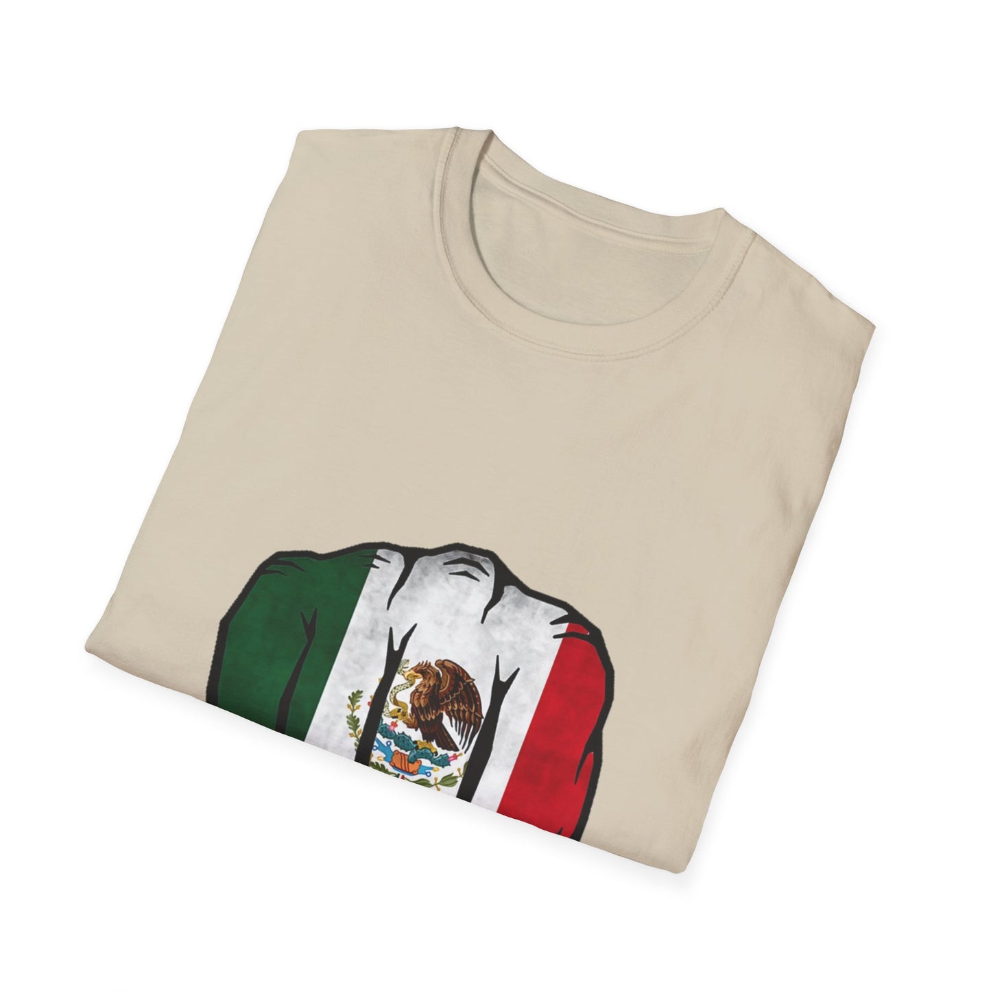 Mexican Pride Unisex T-Shirt with Fist Design