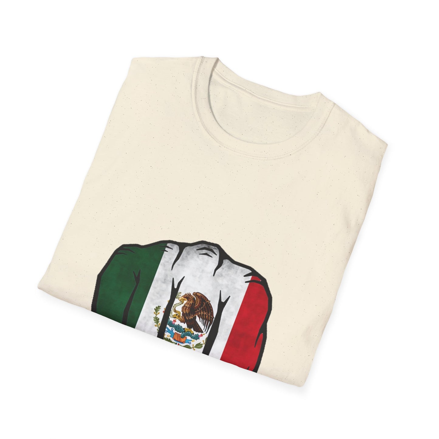 Mexican Pride Unisex T-Shirt with Fist Design
