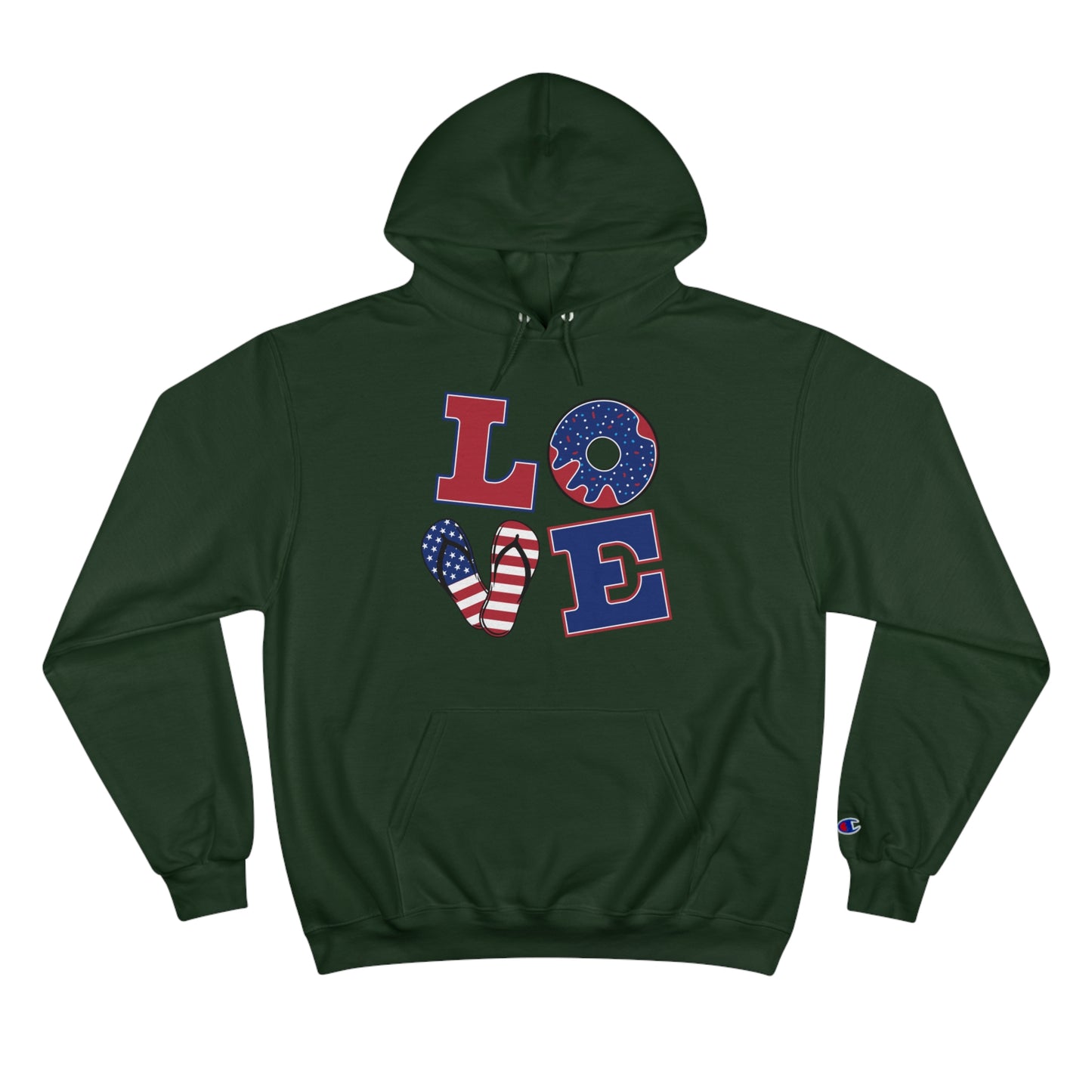 Love Independence Day Hoodie