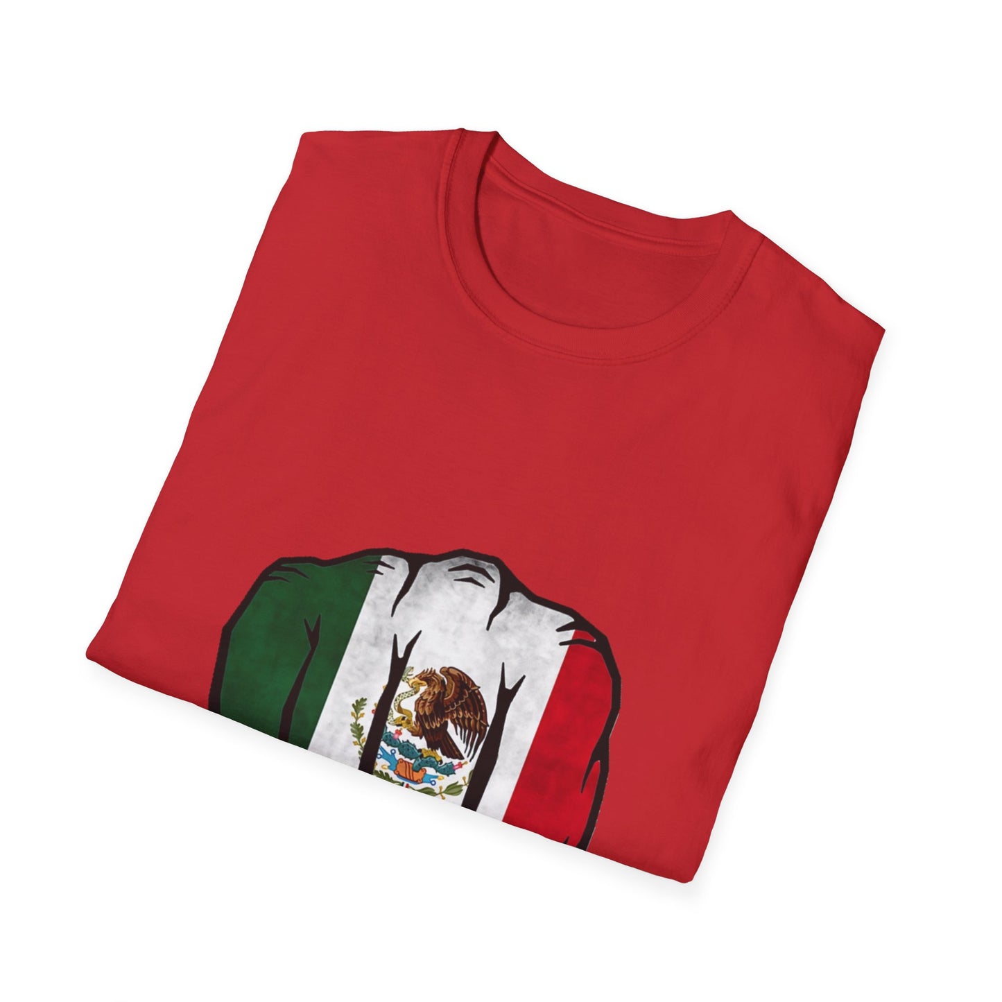 Mexican Pride Unisex T-Shirt with Fist Design