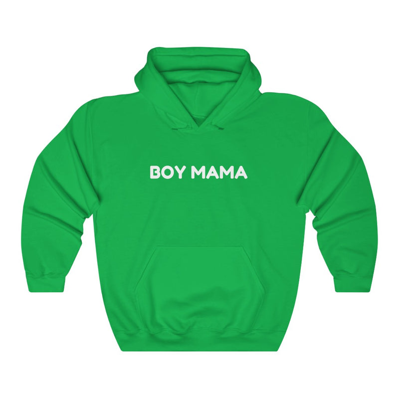 Boy Mama-Hooded Sweatshirt