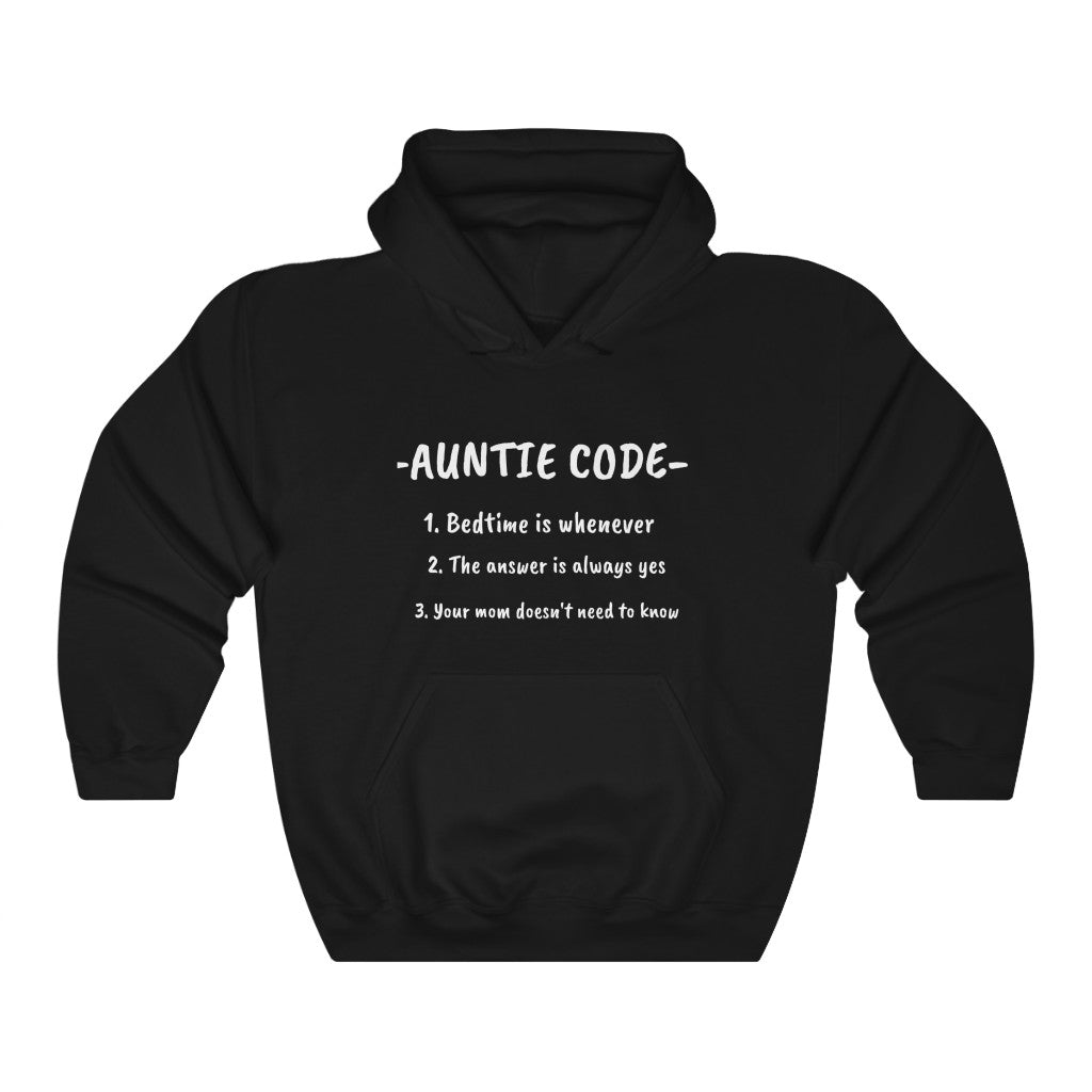 Auntie Code-Hooded Sweatshirt
