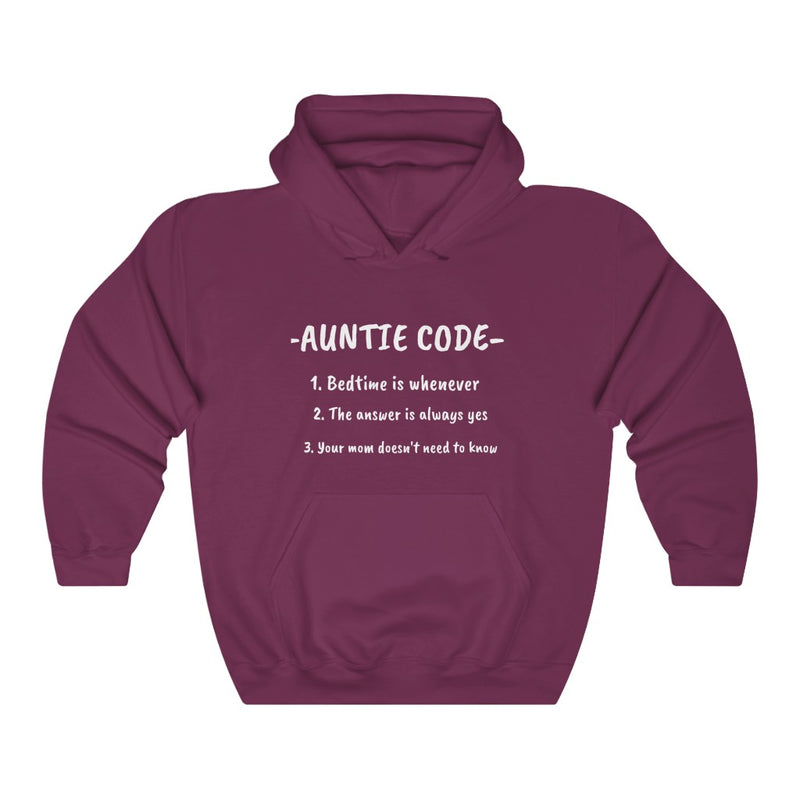 Auntie Code-Hooded Sweatshirt