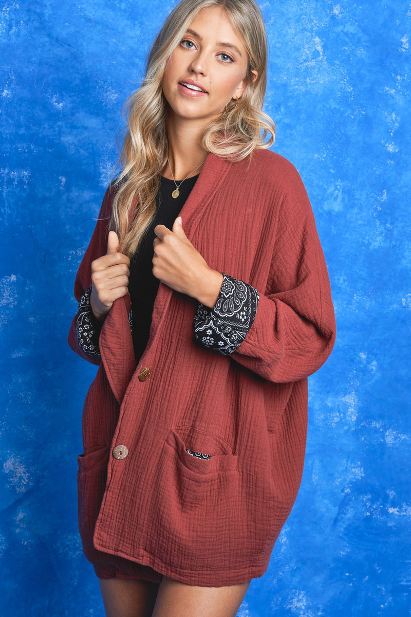 WEEKEND BLAZER