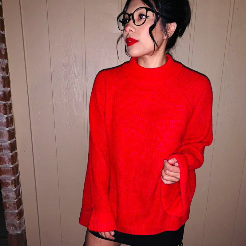 RED BELL SWEATER