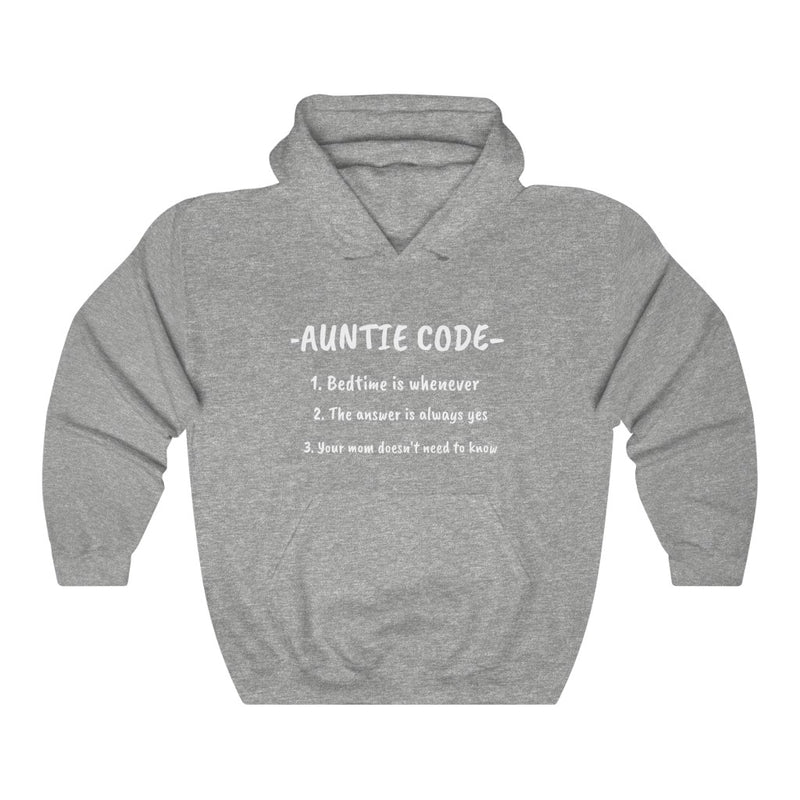 Auntie Code-Hooded Sweatshirt