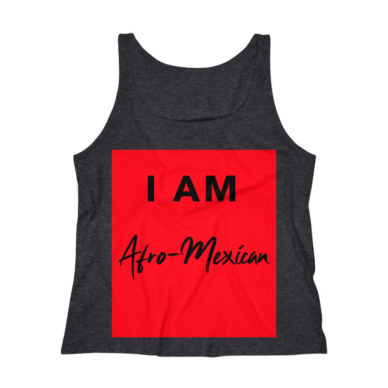 Afro Mexican- Women's Relaxed Jersey Tank Top