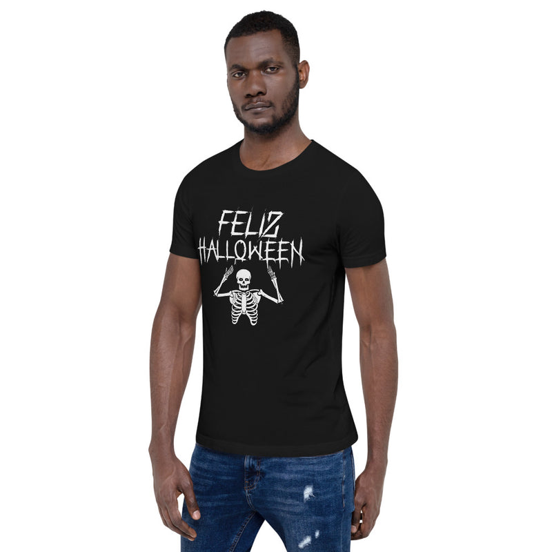 Feliz Halloween Short-Sleeve Unisex T-Shirt