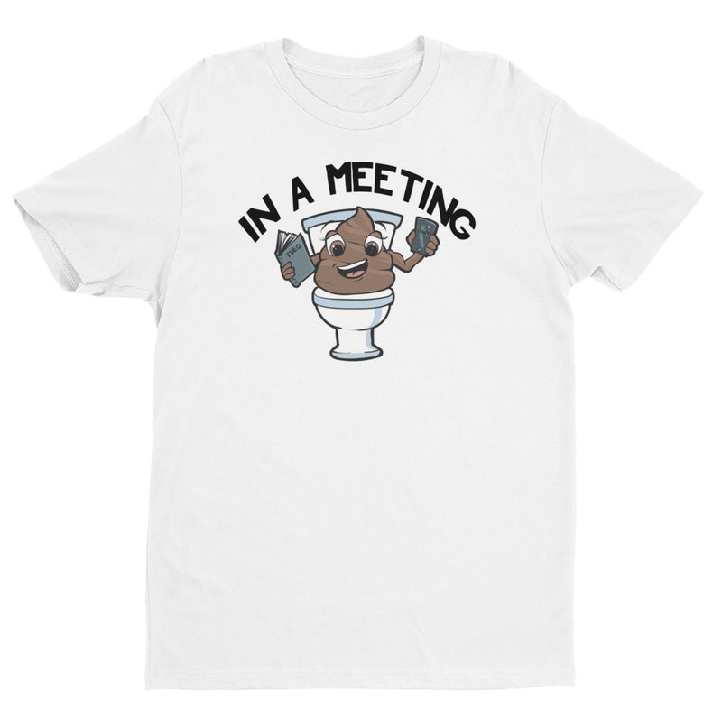 In A Meeting- Men's Short Sleeve T-shirt
