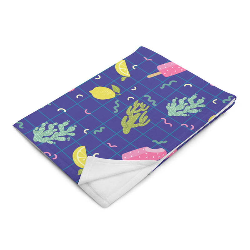 Ice Cream Throw Blanket
