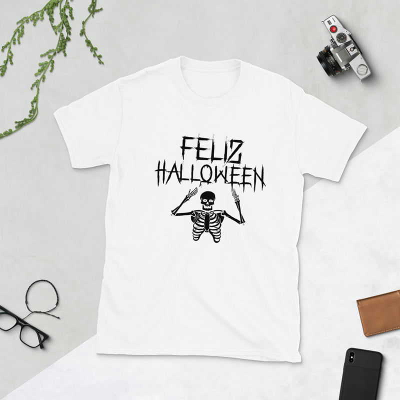 Feliz Halloween Short-Sleeve Unisex T-Shirt