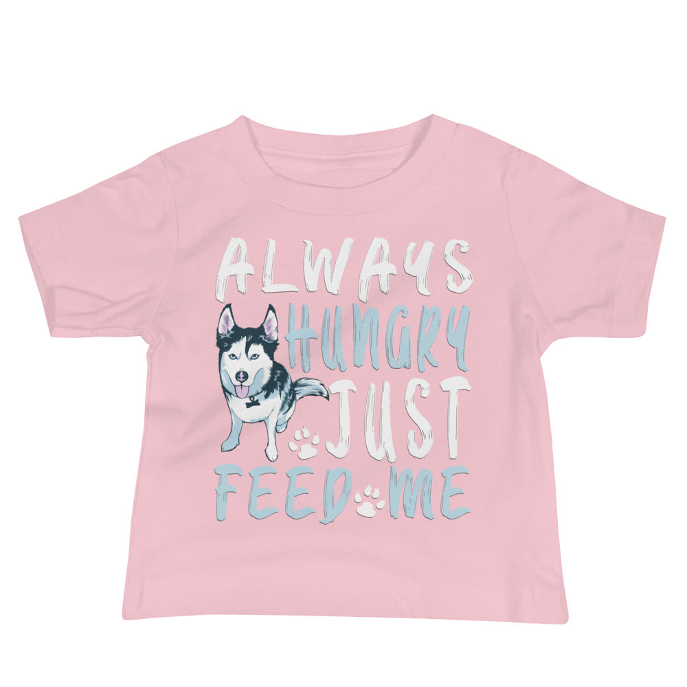 Baby Jersey Short Sleeve Tee- Always Hungry